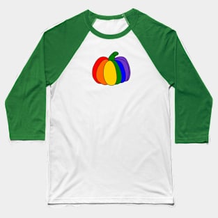 Pride Pumpkin Baseball T-Shirt
